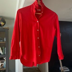 Beatrice Venezuela Poppy Linen Blouse